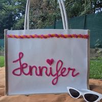 Borsa personalizzata in tricotin