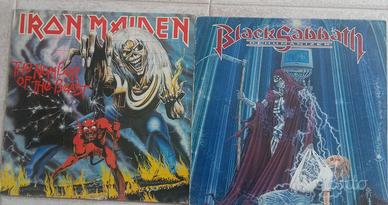 vinili originali blak sabbath e Iran. Maiden