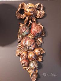 Decorazione in legno vintage