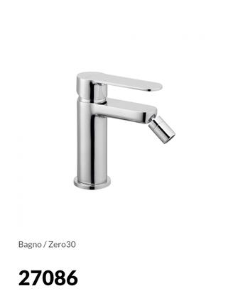 monocomando bidet con scarico click-clackè Sono 2
