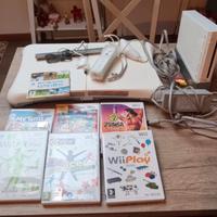 Wii completa di giochi controller e balance board