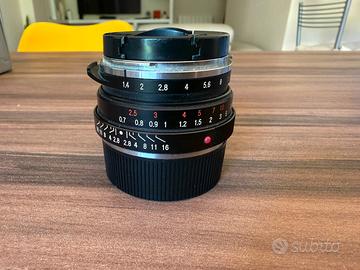 Obiettivo Leica M Voigtlander Nokton 35mm F 1.4
