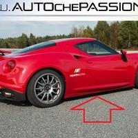 Coppia minigonne laterali anteriore Alfa Romeo 4C