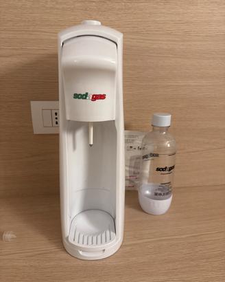 Gasatore d'acqua Sodagas bianco