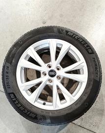 Cerchi in lega originali Audi 18"+Gomme MI P4
