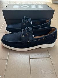 Scarpe mocassino pelle scamosciata Boss 44