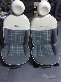 Tappezzeria fiat 500 lounge restailyng
