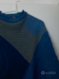 mantella lana desigual