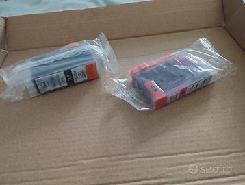 Cartucce originali a colori stampante Canon