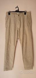 Pantaloni Sorbino, velluto, beige, Nuovi, tg. 46