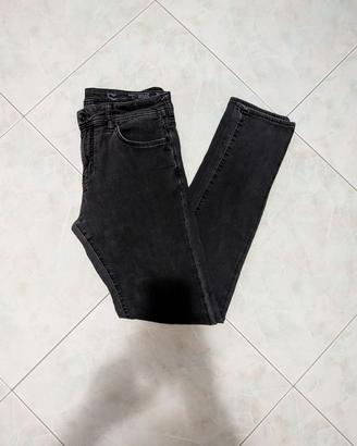 Jeans gas neri uomo