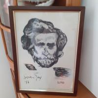 Ritratto stilizzato Giuseppe Verdi