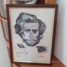 Ritratto stilizzato Giuseppe Verdi