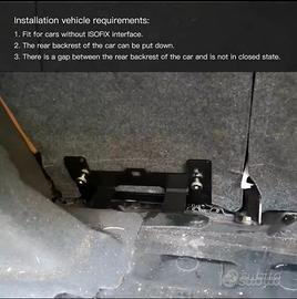 piastra isofix auto epoca