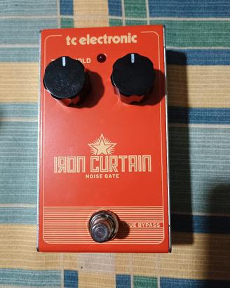 pedale chitarra iron curtain noise gate