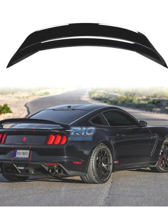 SPOILER FORD MUSTANG 15-23 LOOK GT350 R NERO LUCID