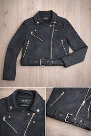 GIUBBINO DONNA NERO SCAMOSCIATO TG S PULL& BEAR