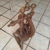 Arcolaio antico in legno - Fine 800/inizi 900