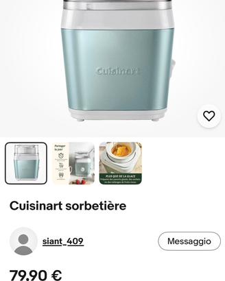 Gelatiera cousinart