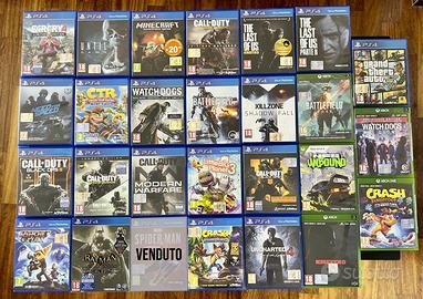 Giochi PS4/Xbox da 5€ - Singoli, lotti o blocco