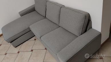 Divano 3 posti con caise longue