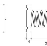 Dado per Profilati con la molla (Nuts for channels