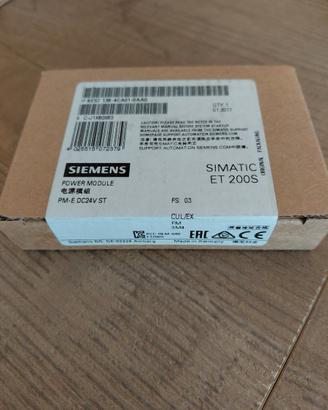 Power module Siemens 6ES7 138-4CA01-0AA0 nuovo