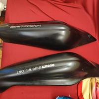 Fianchetti manubri tubazione freno Ducati 750 ss