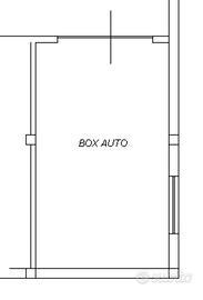 Ampio box di nuova realizzazione in pieno centro