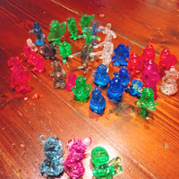 Lotto personaggi mostri Crystal