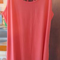 Abito-Copricostume corallo