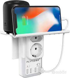 Multipresa USB presa da muro, Doppia Presa con 1 S