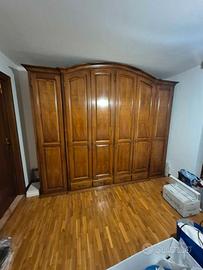 Camera matrimoniale in noce