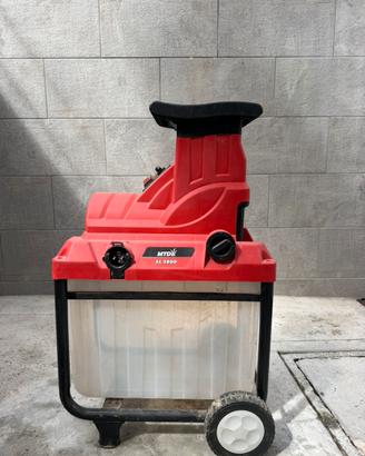 Biotrituratore elettrico MTD SL 2800 con cesto