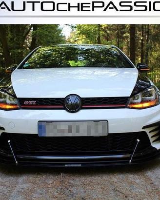 Splitter Spoiler anteriore per VW GOLF VII GTI CLU