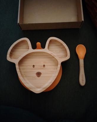piatto in bambù