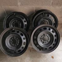 Cerchi in ferro MAZDA FORD raggio 15