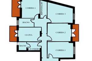 Doppio letto in stanza ad uso singolo (solo donne)