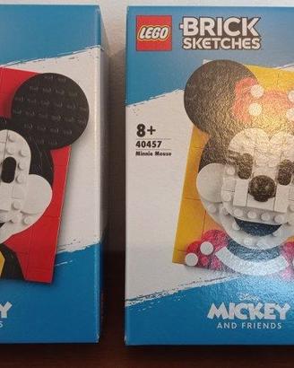 Lego Topolino e Minnie Disney 40456 40457