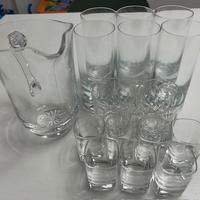 SET BICCHIERI AMARO LIQUORE WHISKY SHOT BROCCA