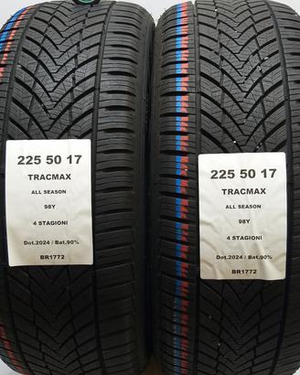 2 GOMME 225 50 17 TRACMAX BR1772