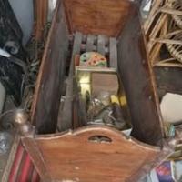 culla antica in legno 