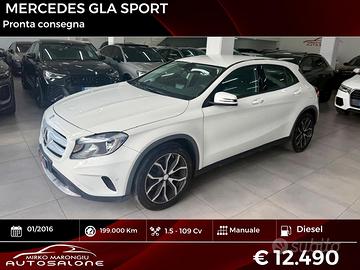Mercedes-benz GLA 180 d Sport FINANZIABILE