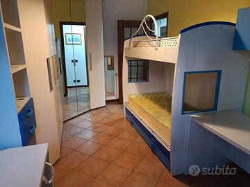 letto a castello giessegi 
