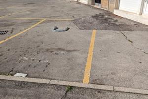 Posto auto privato scoperto via pezzana