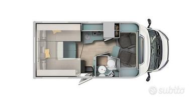 LAIKA KOSMO 105 compatto 6 metri 4 posti