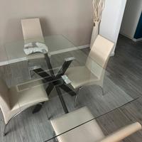 Tavolo di vetro gratis