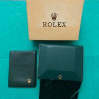 Rolex scatola/controscatola/porta garanzia 1970