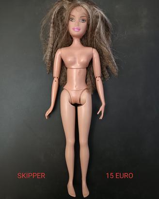 BAMBOLE BARBIE SOFI E SKIPPER 