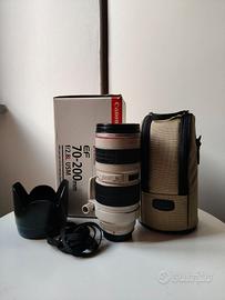 Obiettivo Canon 70-200 f2.8 L USM